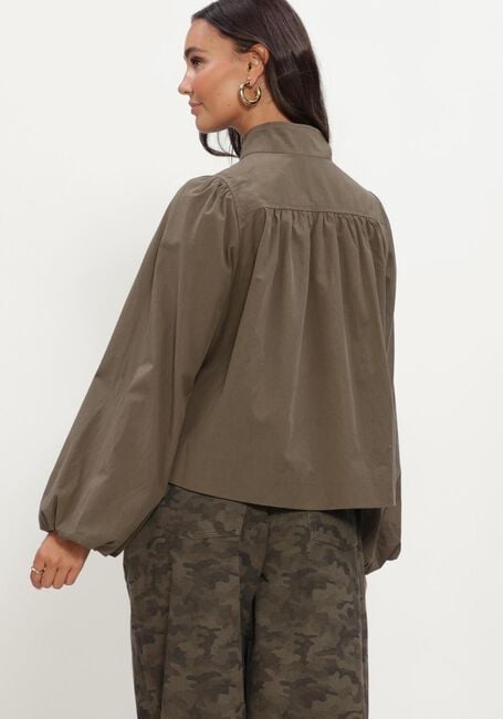 Khaki NEO NOIR Jack TIRSA TWILL JACKET - large