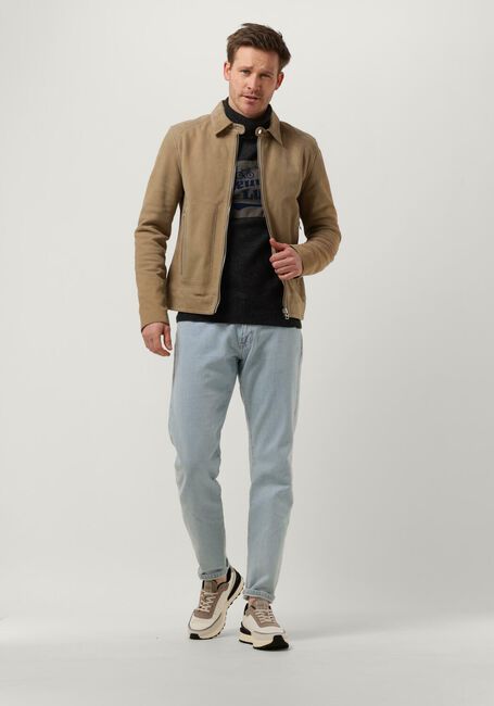 GOOSECRAFT Veste en cuir GC ROD JACKET Sable - large