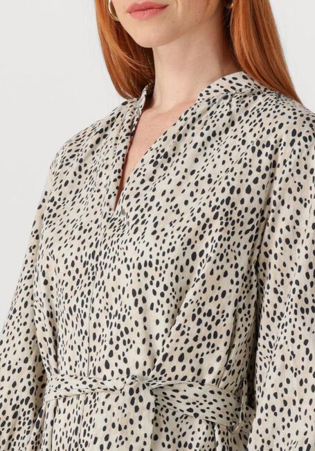 COLOURFUL REBEL Mini robe LIZE CHEETAH SHIRT MINI DRESS SS en blanc - large