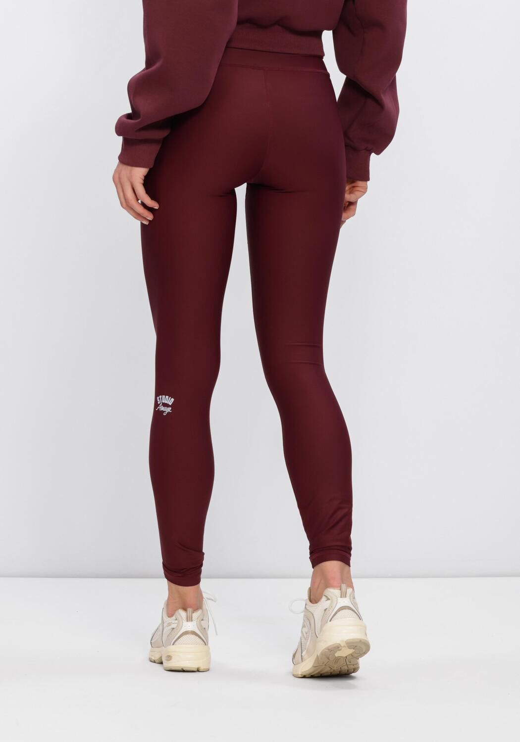 STUDIO AMAYA CORE LEGGING - BORDEAUX Pantalons Bordeaux - large