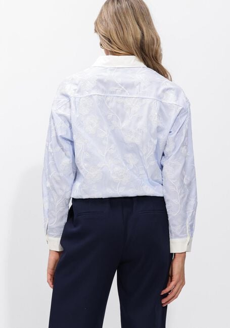 Blauwe NUKUS  MEAVE BLOUSE EMBROIDERY - large