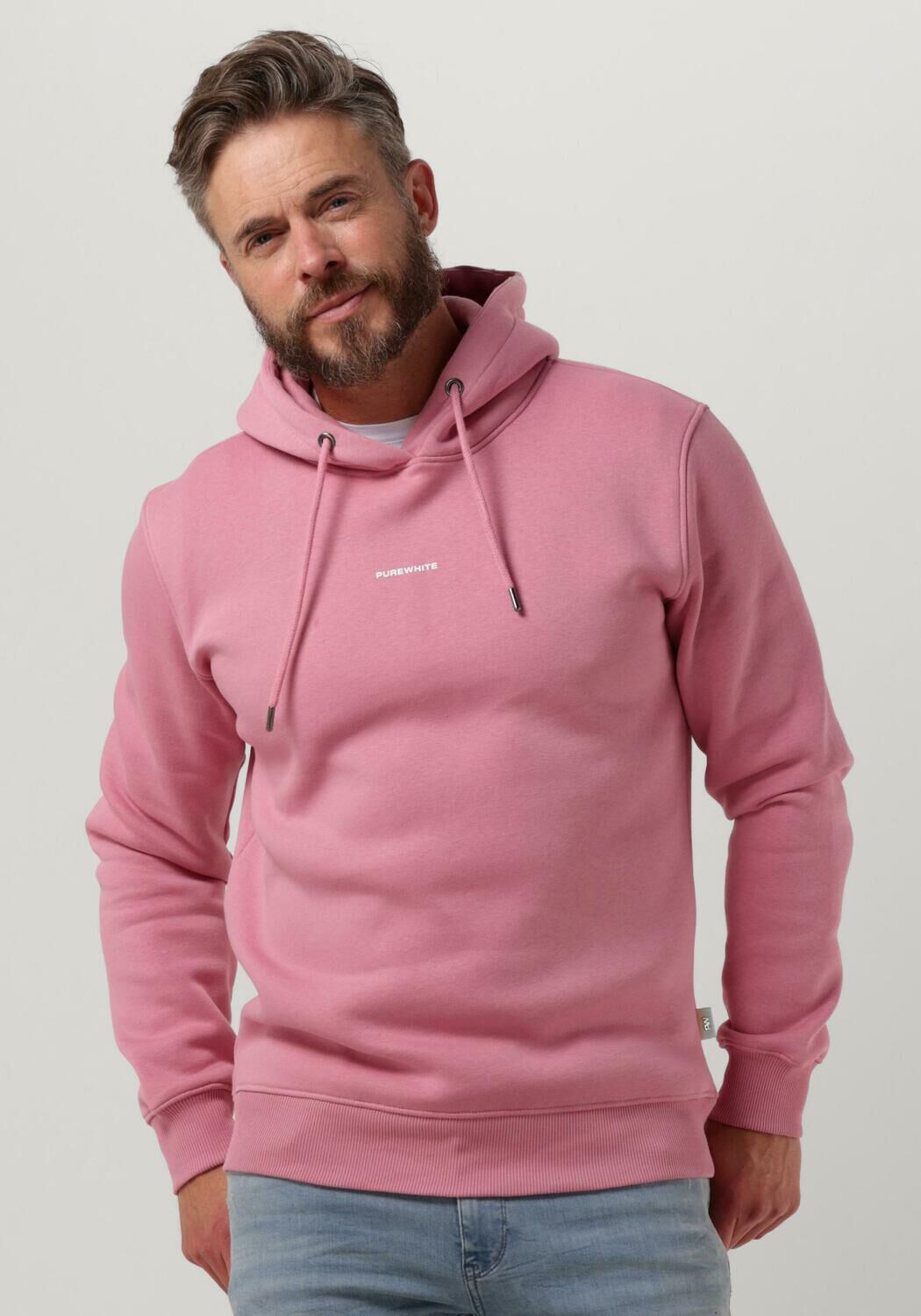 Roze PUREWHITE Sweater PURE LOGO HOODIE Omoda