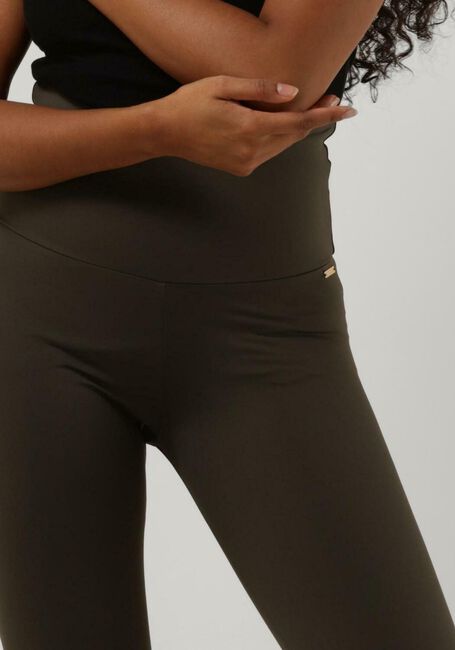 Donkergroene DEBLON SPORTS Legging CLASSIC LEGGINGS HIGH WAISTBAND - large