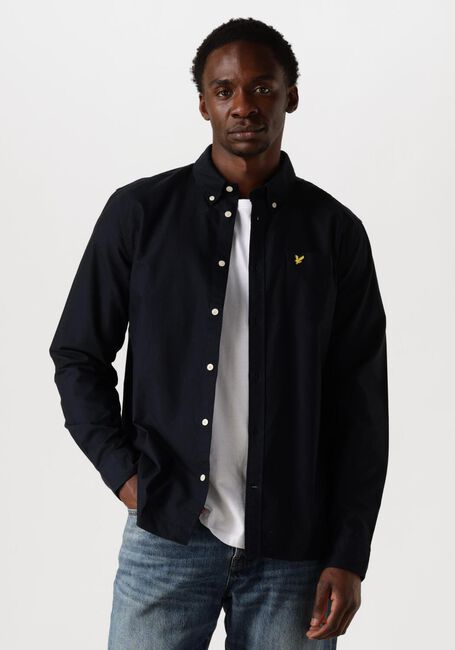 LYLE & SCOTT Chemise décontracté PLAIN OXFORD SHIRT Bleu foncé - large