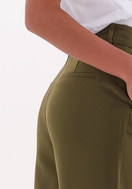 GESTUZ Pantalon large JOELLEGZ MW PANTS Olive - large