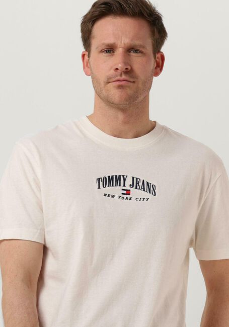 Gebroken wit TOMMY JEANS T-shirt TJM CLSC SMALL VARSITY TEE - large