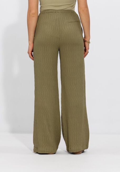 Olijf ANOTHER LABEL Broeken/jumpsuits ALMERLA PANTS - large