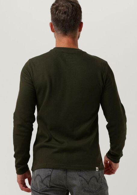 ANERKJENDT Pull AKSILO LS WAFFLE TEE Vert foncé - large