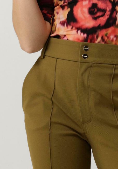 VANILIA Chino TWILL PANTA CHINO Olive - large