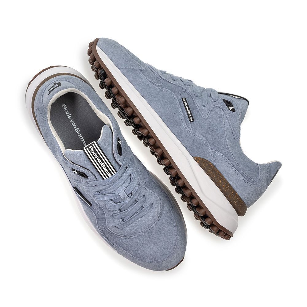 FLORIS VAN BOMMEL Baskets basses Noppi 50.03 en bleu - medium