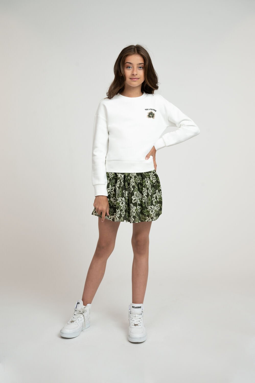 Witte NIK NIK Trui RUBY SWEATER Omoda