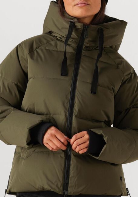 MSCH COPENHAGEN Veste matelassé MSCHPAVINARIA SHORT JACKET en vert - large