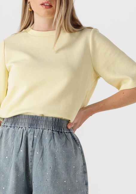 STUDIO AMAYA T-shirt LILLY SHIRT en jaune - large