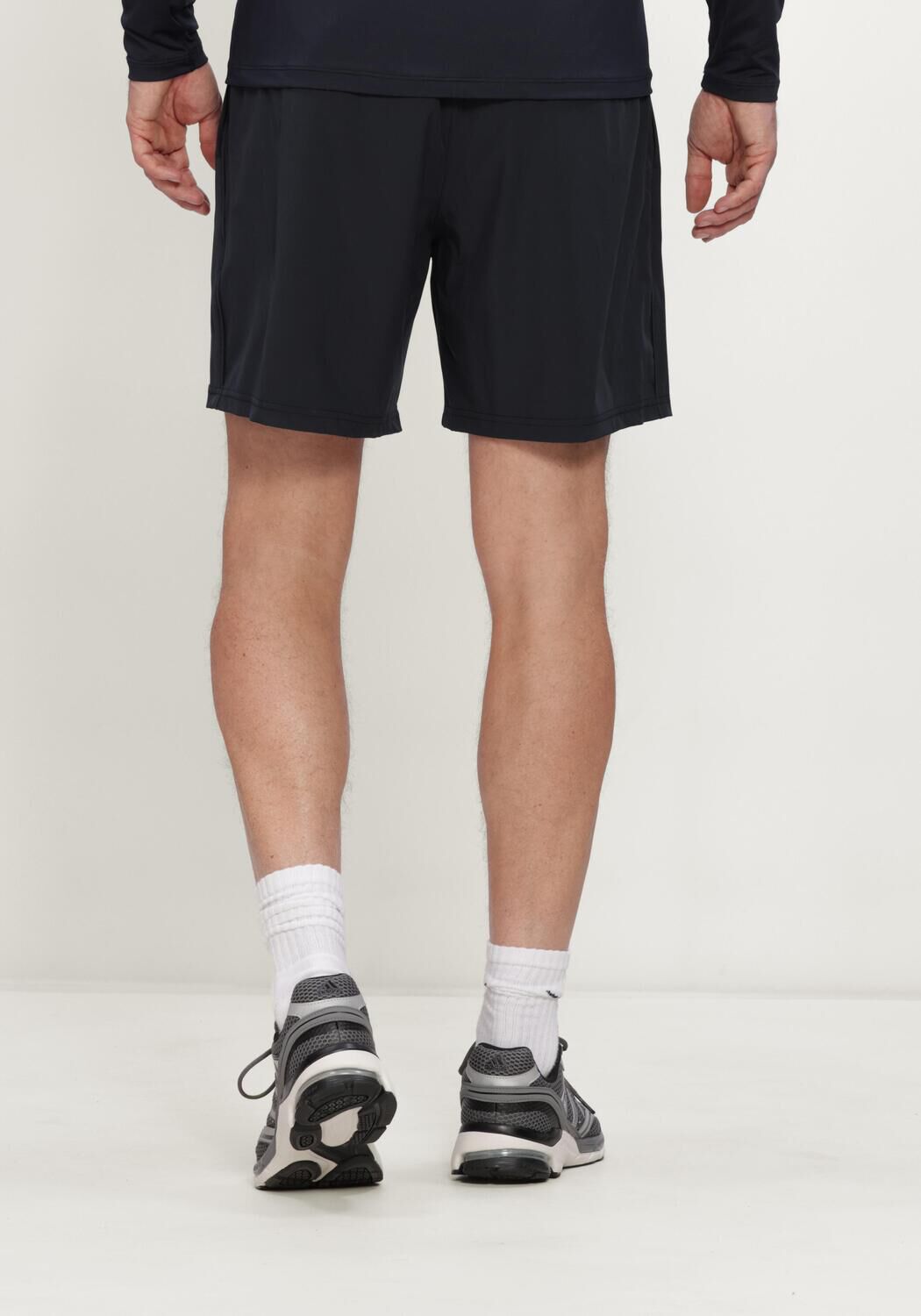 Donkerblauwe AIRFORCE Broeken/jumpsuits COLE SPORT SHORT - large