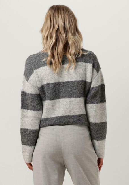 Grijze MY ESSENTIAL WARDROBE Trui MEENAMW KNIT PULLOVER - large