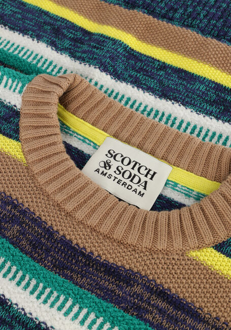 Multi SCOTCH & SODA Trui YARN-DYED STRIPED PULLOVER Multi SCOTCH & SODA Trui YARN-DYED STRIPED PULLOVER - large