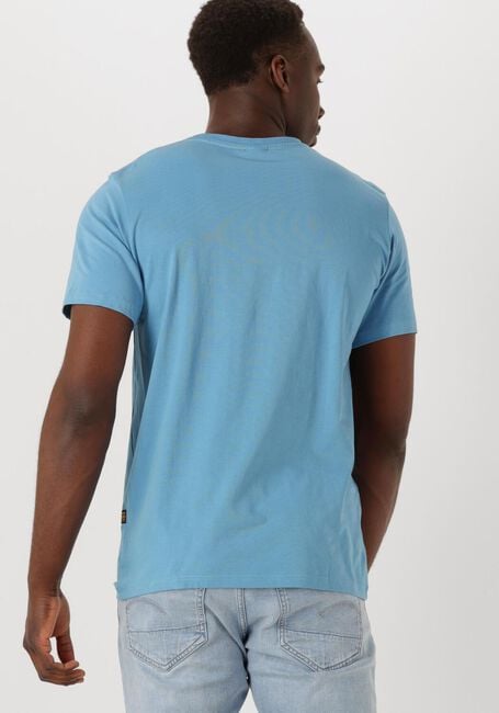 Blauwe G-STAR RAW T-shirt SLIM BASE R T S/S - large