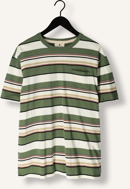 Olijf ANERKJENDT T-shirt AKKIKKI S/S STRIPE TEE Olijf ANERKJENDT T-shirt AKKIKKI S/S STRIPE TEE - large