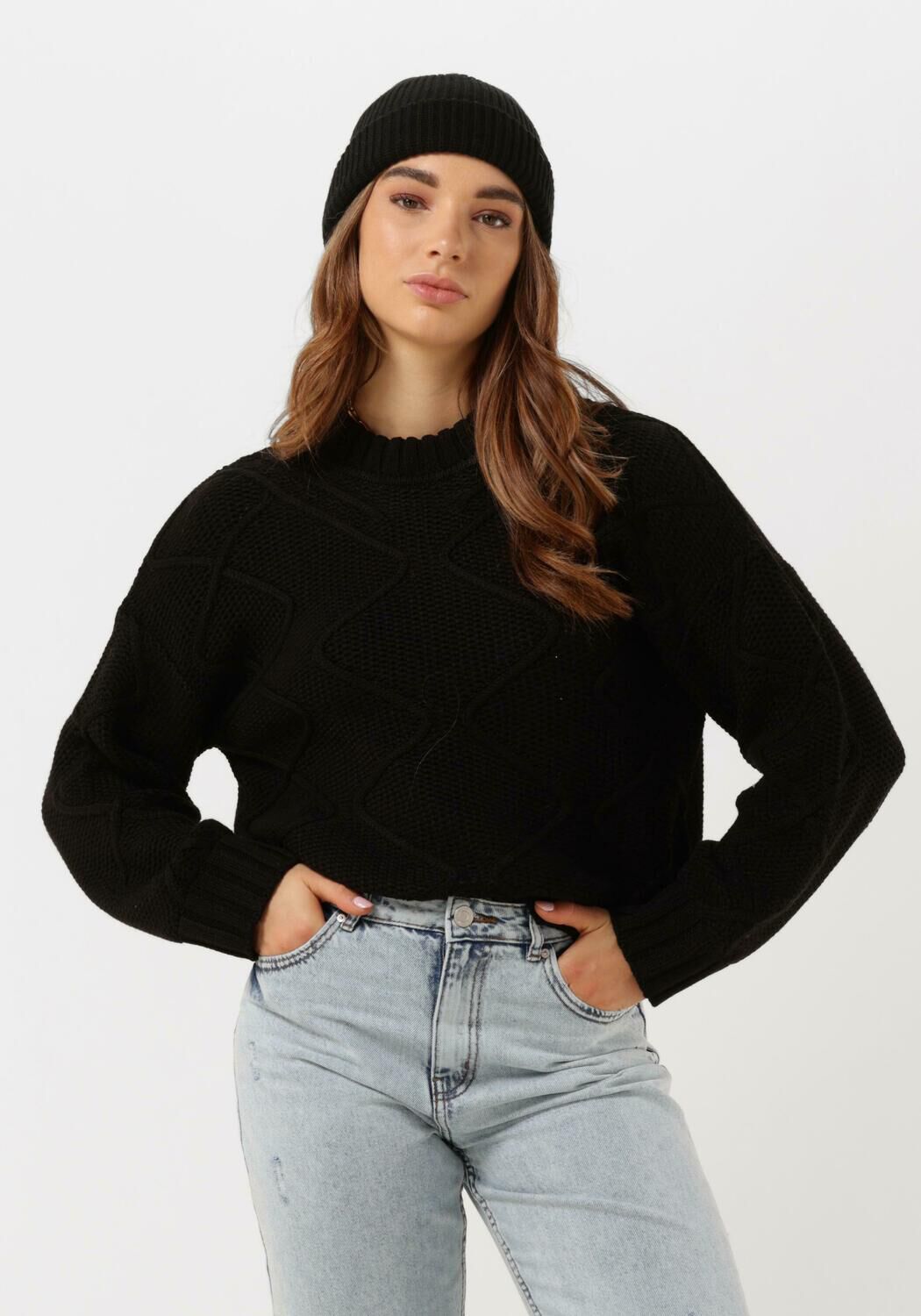 Zwarte trui vrouw shop