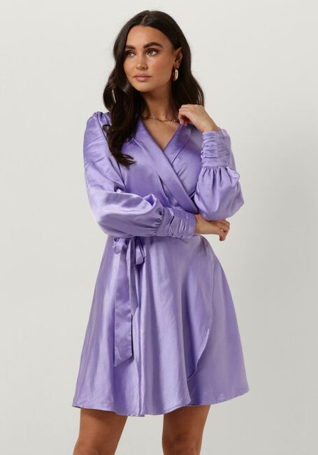 NOTRE-V Mini robe NV-DORIS SATIN DRESS  Lilas - large