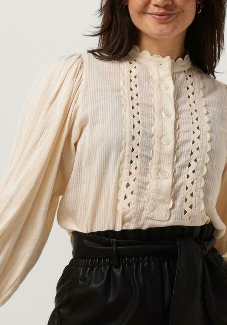 ANTIK BATIK AYA BLOUSE Blouses Écru - large