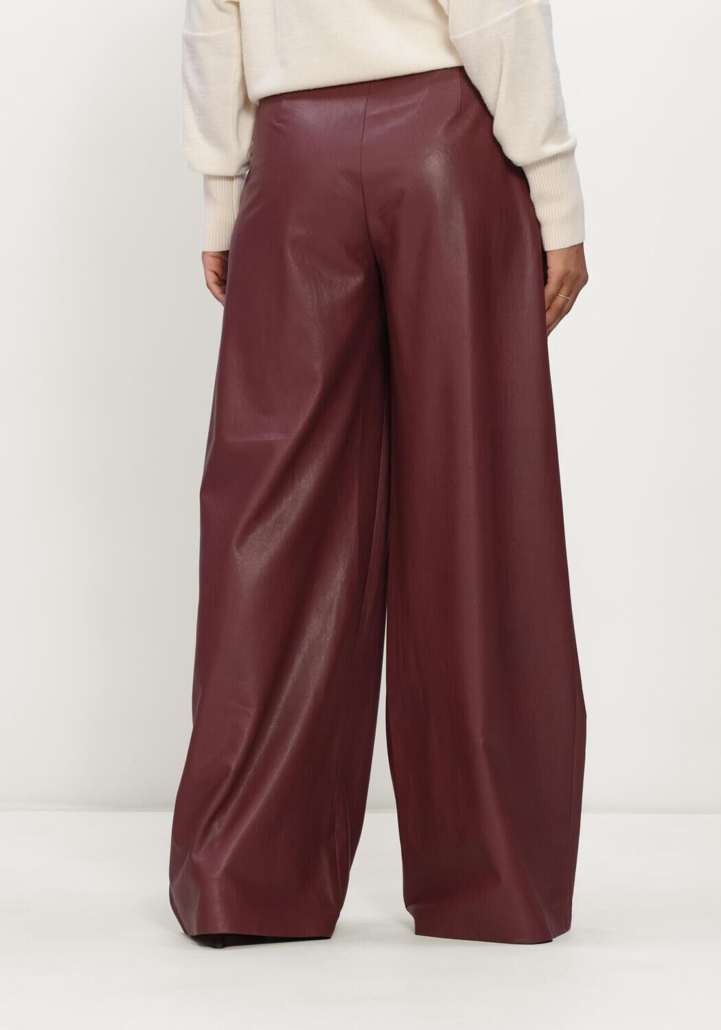 CAROLINE BISS Pantalon large 4573 Bordeaux - large