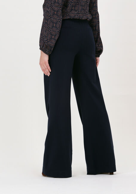 Blauwe SUMMUM Wijde broek TROUSERS BOOT CUT PUNTO MILANO - large