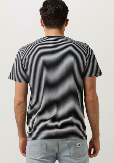 SELECTED HOMME T-shirt SLHASPEN STRIPE SS O-NECK TEE NOOS en bleu - large