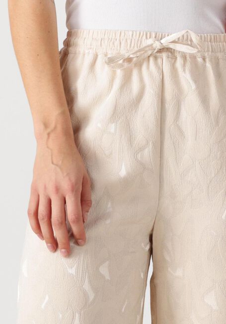AMAYA AMSTERDAM Pantalon large MAVIS en beige - large
