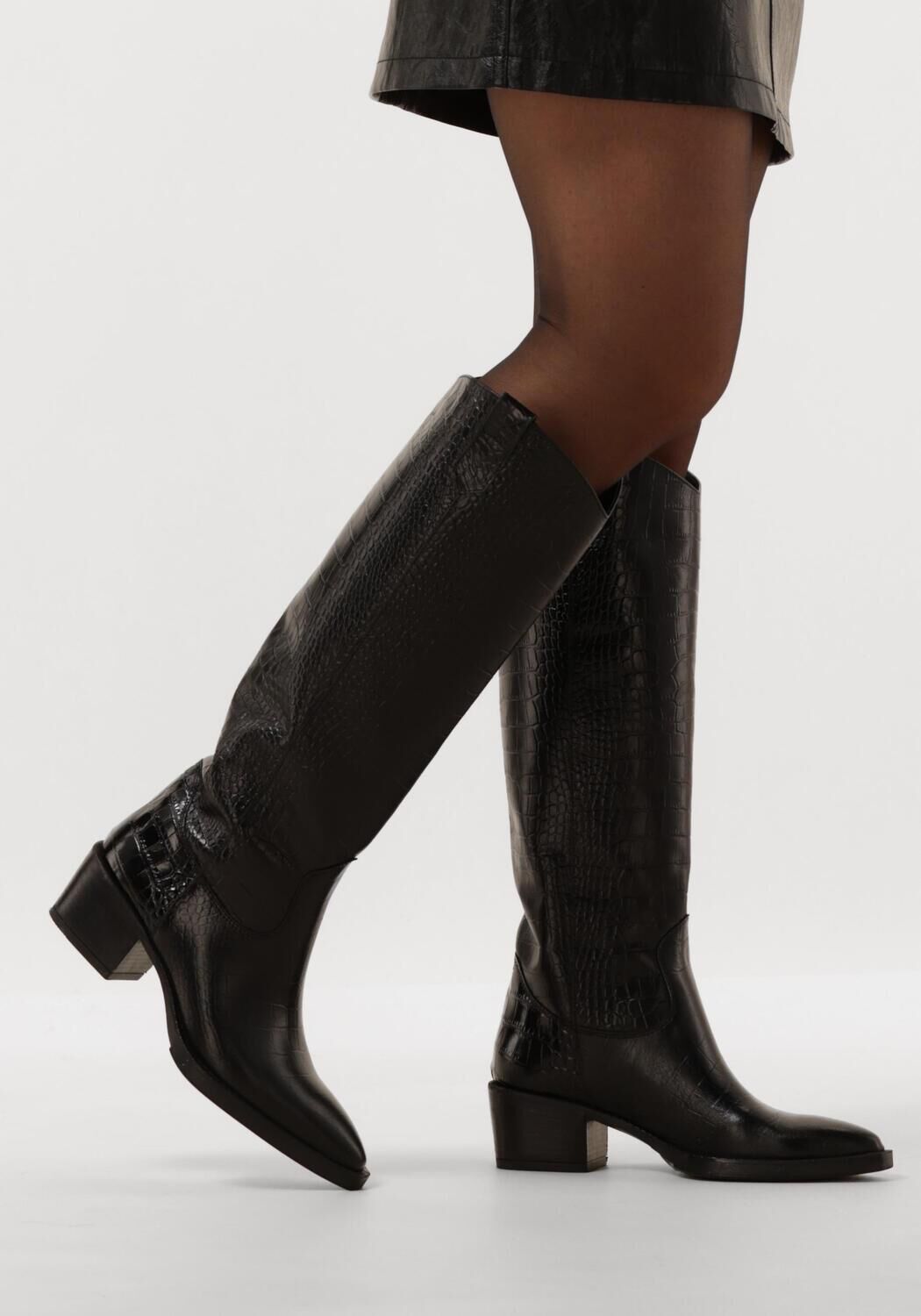 BLASZ Bottes hautes 35 en noir - large