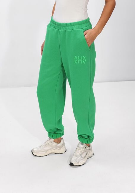 ALIX THE LABEL Pantalon de jogging LADIES KNITTED ALIX SWEAT PANTS en vert - large
