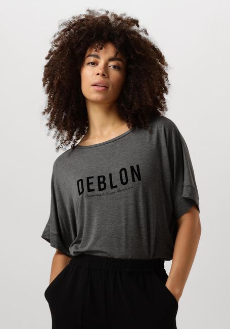 DEBLON SPORTS T-shirt VIOLA TOP SHORT SLEEVE en gris - large