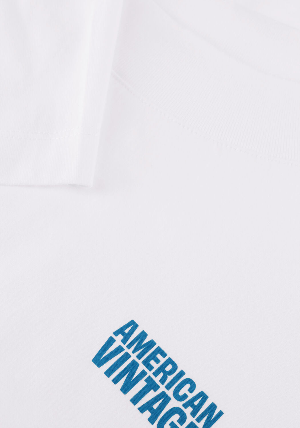 AMERICAN VINTAGE T-shirt GIXY en blanc - large