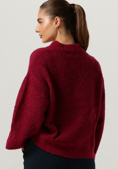 NOTRE-V Pull NV-CLARICE BOUCLE KNIT BLOUSE en rouge - large