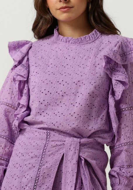 Paarse HARPER & YVE  JANE-LS BLOUSE - large