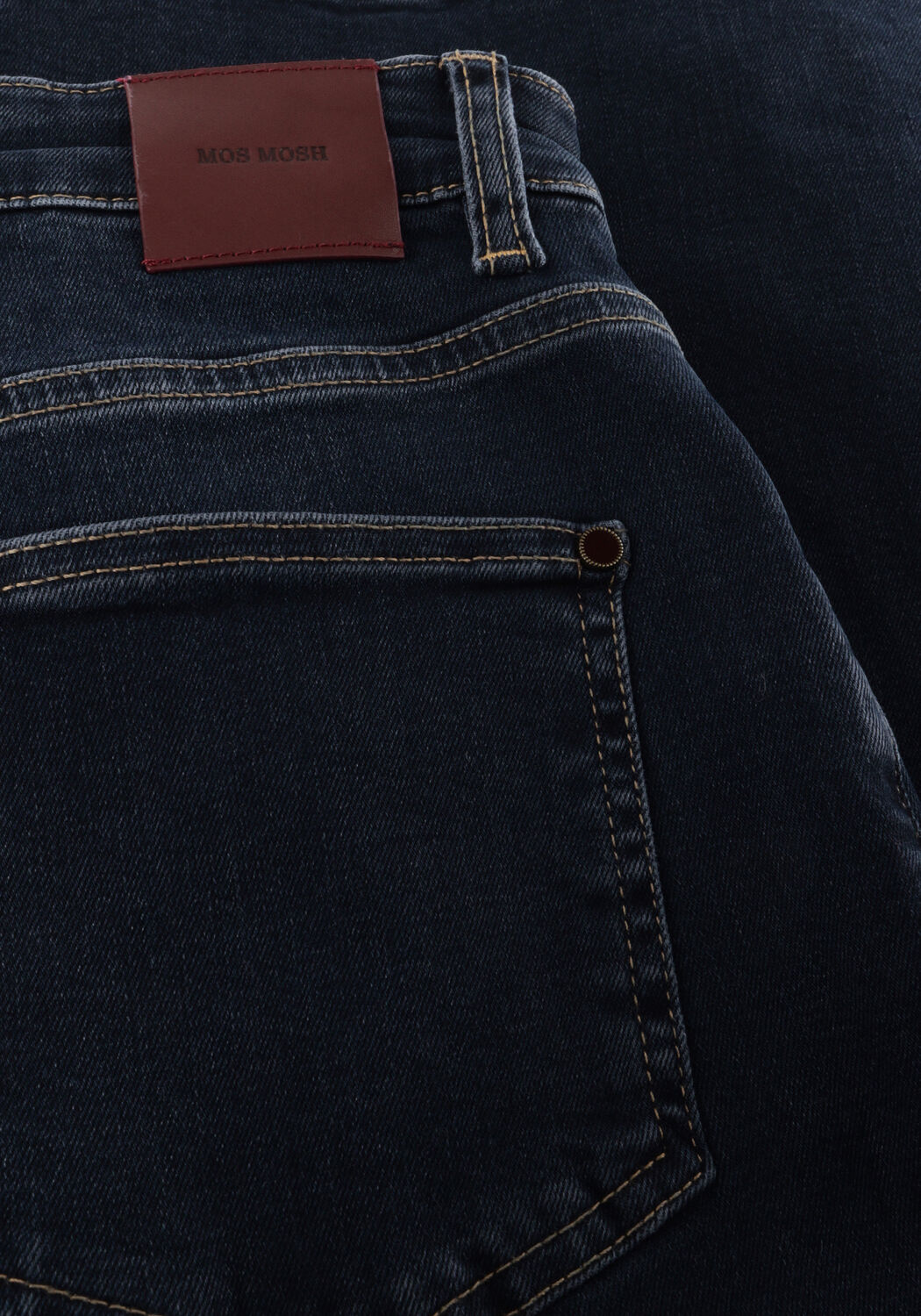 MOS MOSH Wide jeans MMDARA HERA JEANS Bleu fonc&eacute; - large