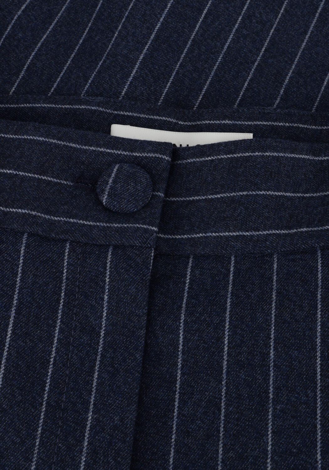 Blauwe JANICE Wijde broek DOLLAR - large