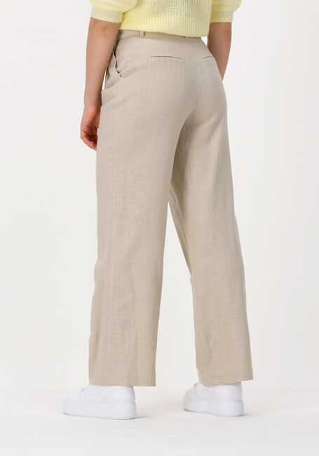 Beige Y.A.S. Pantalon YASREGA HW PANT - large