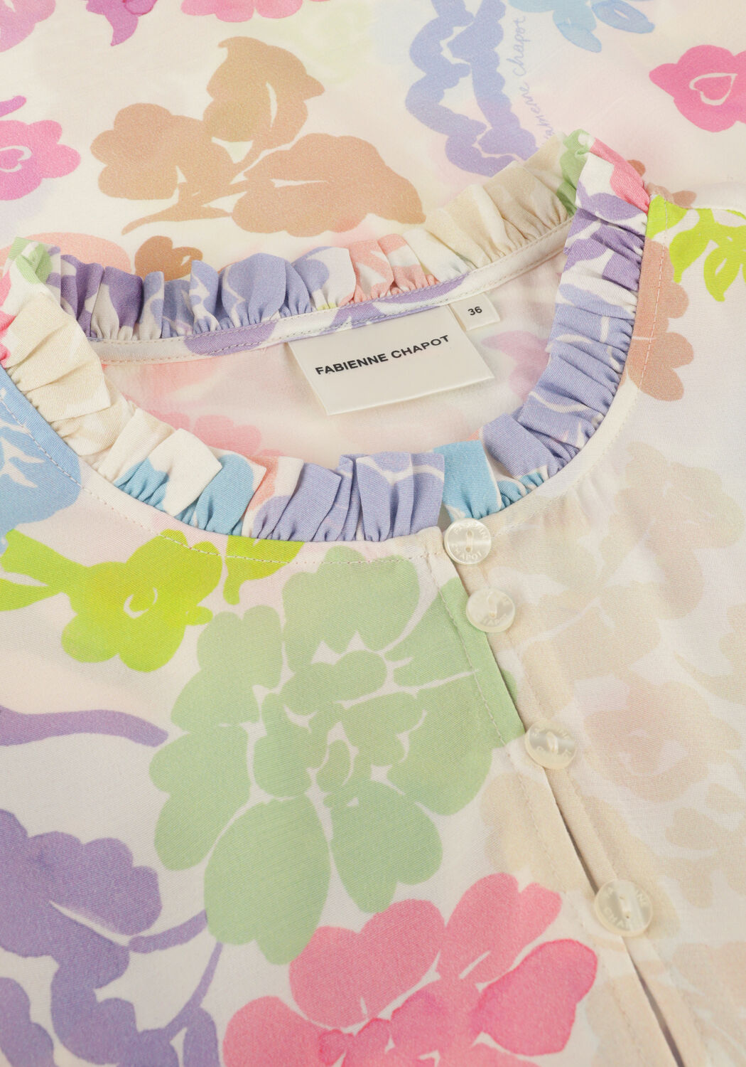 Gebroken wit FABIENNE CHAPOT Top VANESSA TOP 288 - large