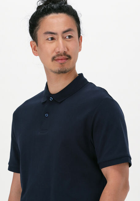 SELECTED HOMME Polo SLHPARIS SS POLO B NOOS Bleu foncé - large