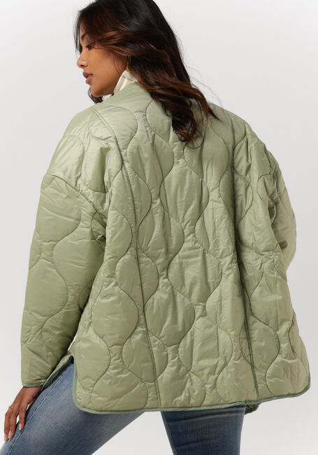 TOMMY JEANS Veste matelassé TJW OVERSIZE ONION QUILT JACKET en vert - large