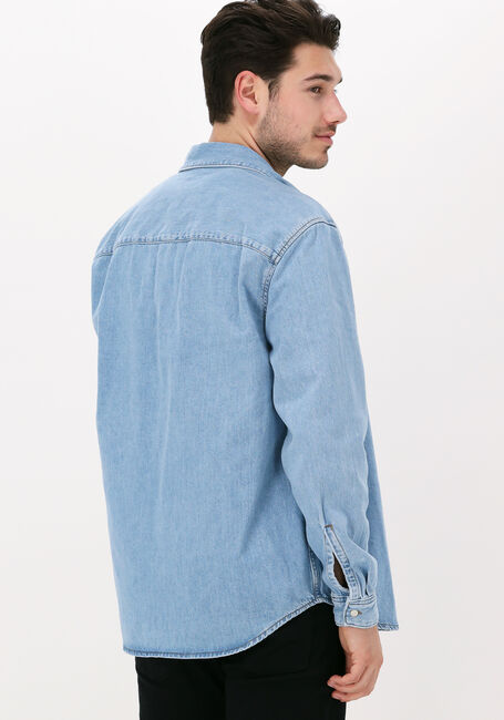 Lichtblauwe DIESEL Casual overhemd D-SIMPLY - large