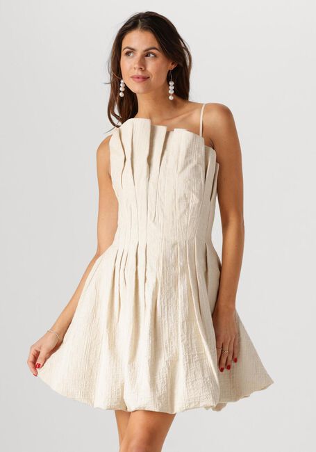 COPENHAGEN MUSE Mini robe BRINDA DRESS en beige - large