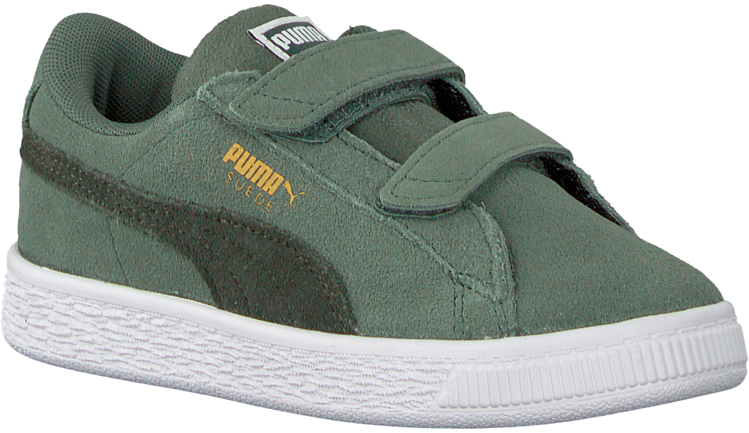 Groene PUMA Sneakers SUEDE CLASSIC INF | Omoda
