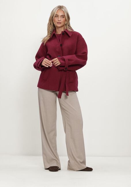 MSCH COPENHAGEN Pull MSCHAGATHA EAST 3/4 PULLOVER Bordeaux - large