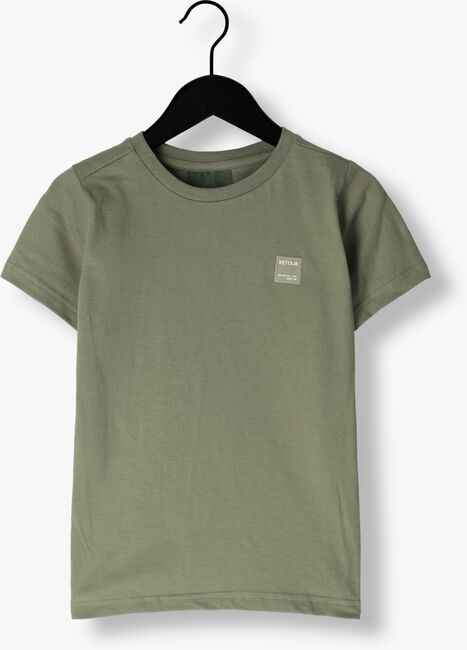 RETOUR T-shirt CHIEL en vert - large