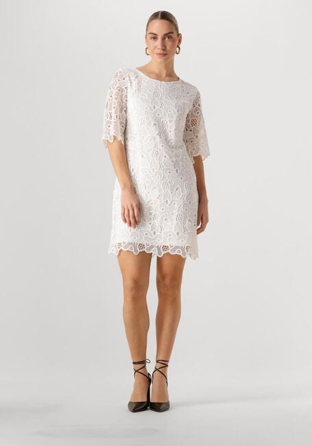 ANA ALCAZAR Robe midi DRESS SLEEVES 041092-3634 en blanc - large