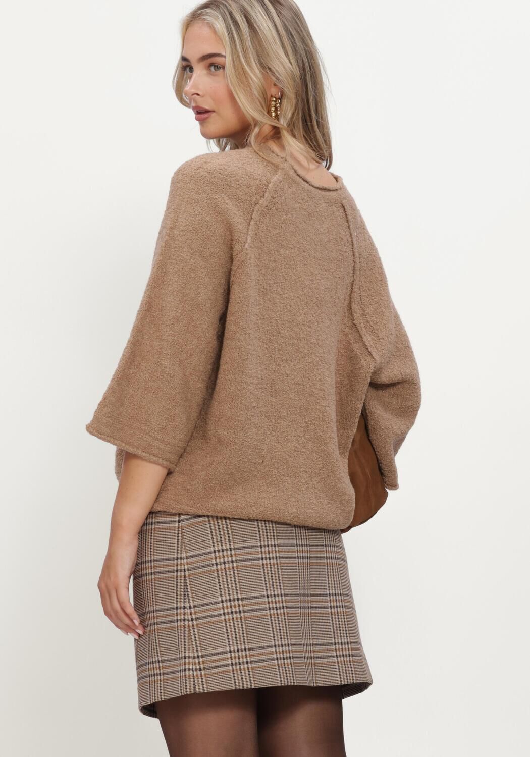 Camel SIMPLE Trui KNIT-KARM-BOU-26-3 - large
