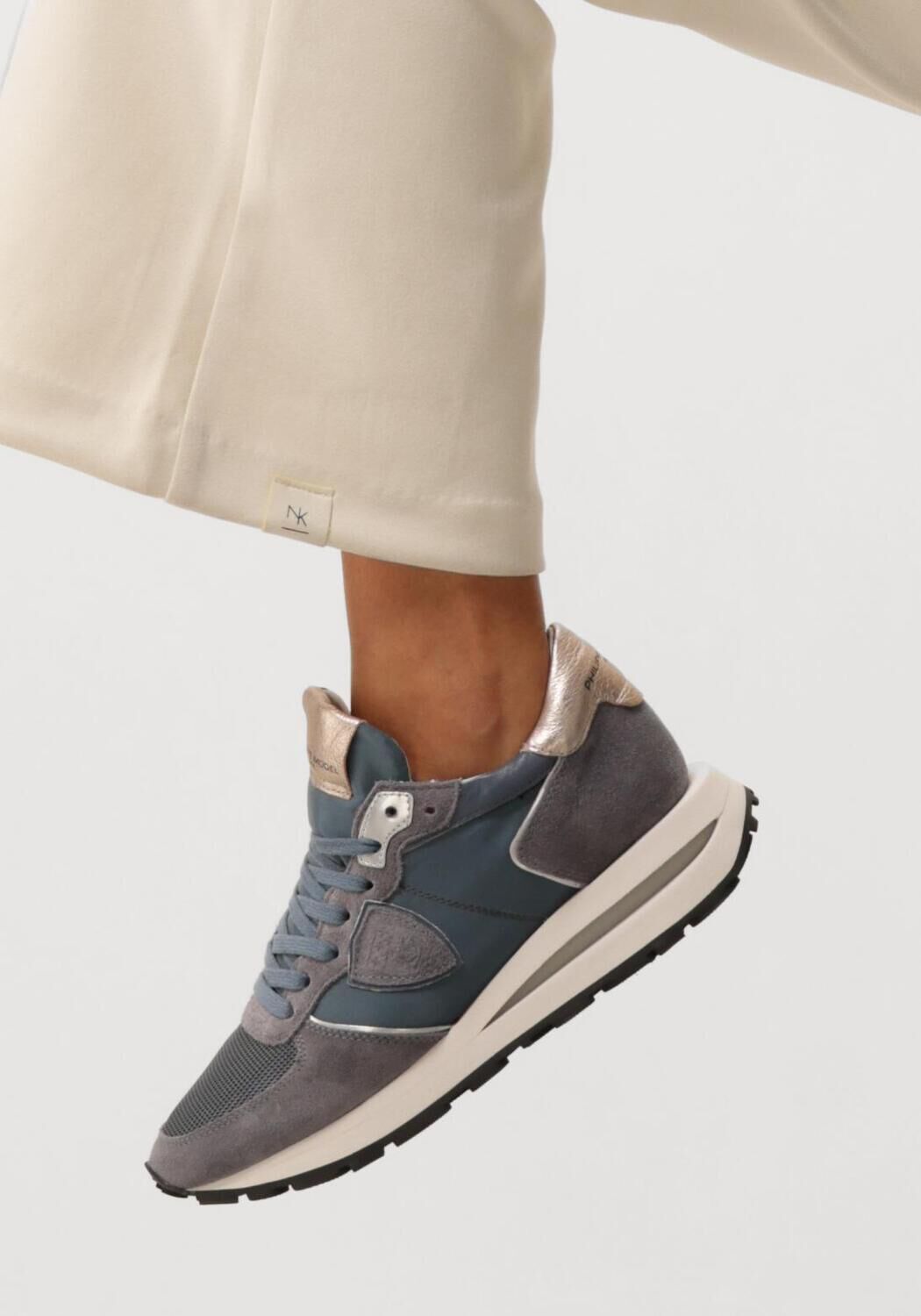 Paarse PHILIPPE MODEL Sneakers TROPEZ HAUTE LOW - large