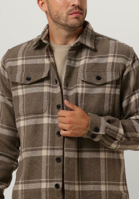 SELECTED HOMME Surchemise SLHLOOSEMASON-PABLO LS OVERSHIRT W Sable - large